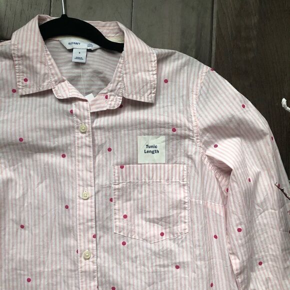 Old Navy tunic length polka dot shirt ✨ - Picture 2 of 4